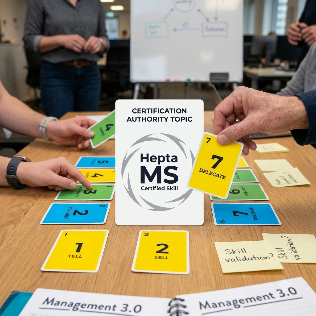 HeptaMS Lean-AI Delegation and Leadership